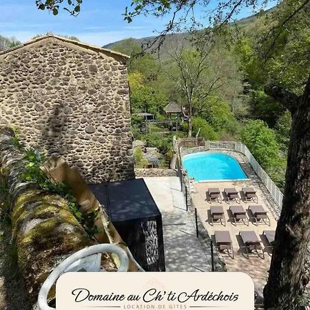 Gite De Groupe - Domaine Au Ch'Ti Ardechois Rochessauve Extérieur photo