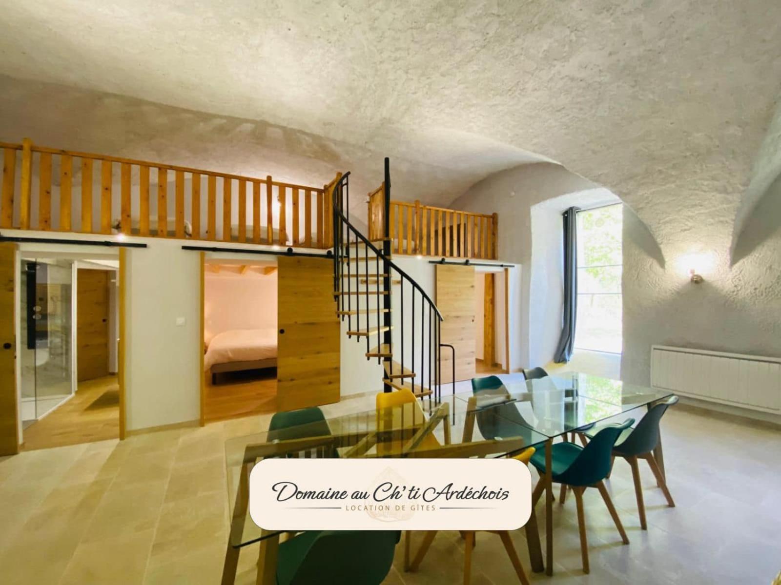 Gite De Groupe - Domaine Au Ch'Ti Ardechois Rochessauve Extérieur photo