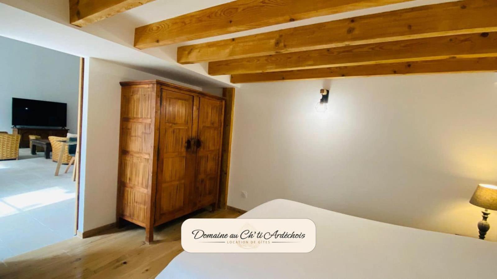 Gite De Groupe - Domaine Au Ch'Ti Ardechois Rochessauve Extérieur photo