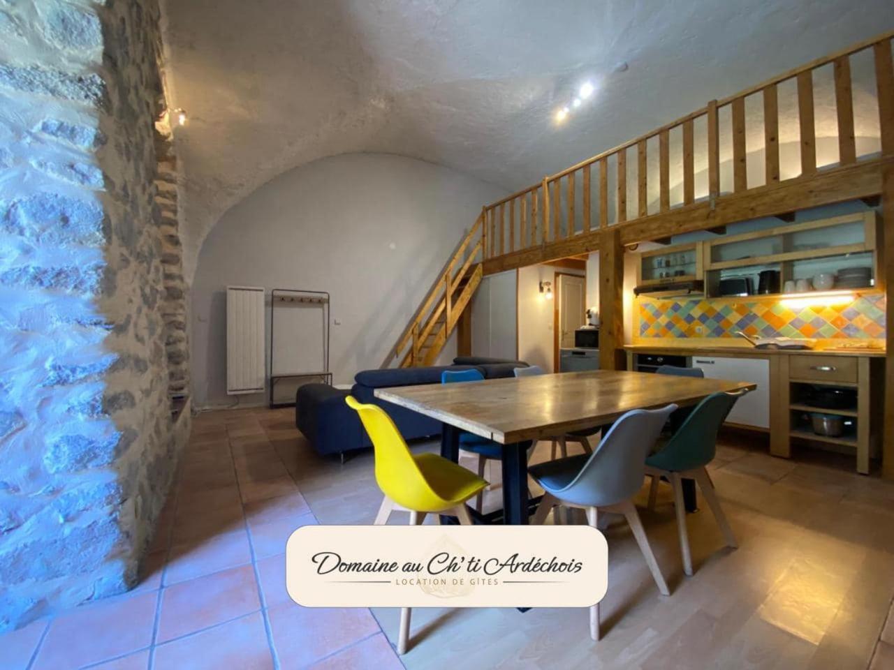 Gite De Groupe - Domaine Au Ch'Ti Ardechois Rochessauve Extérieur photo
