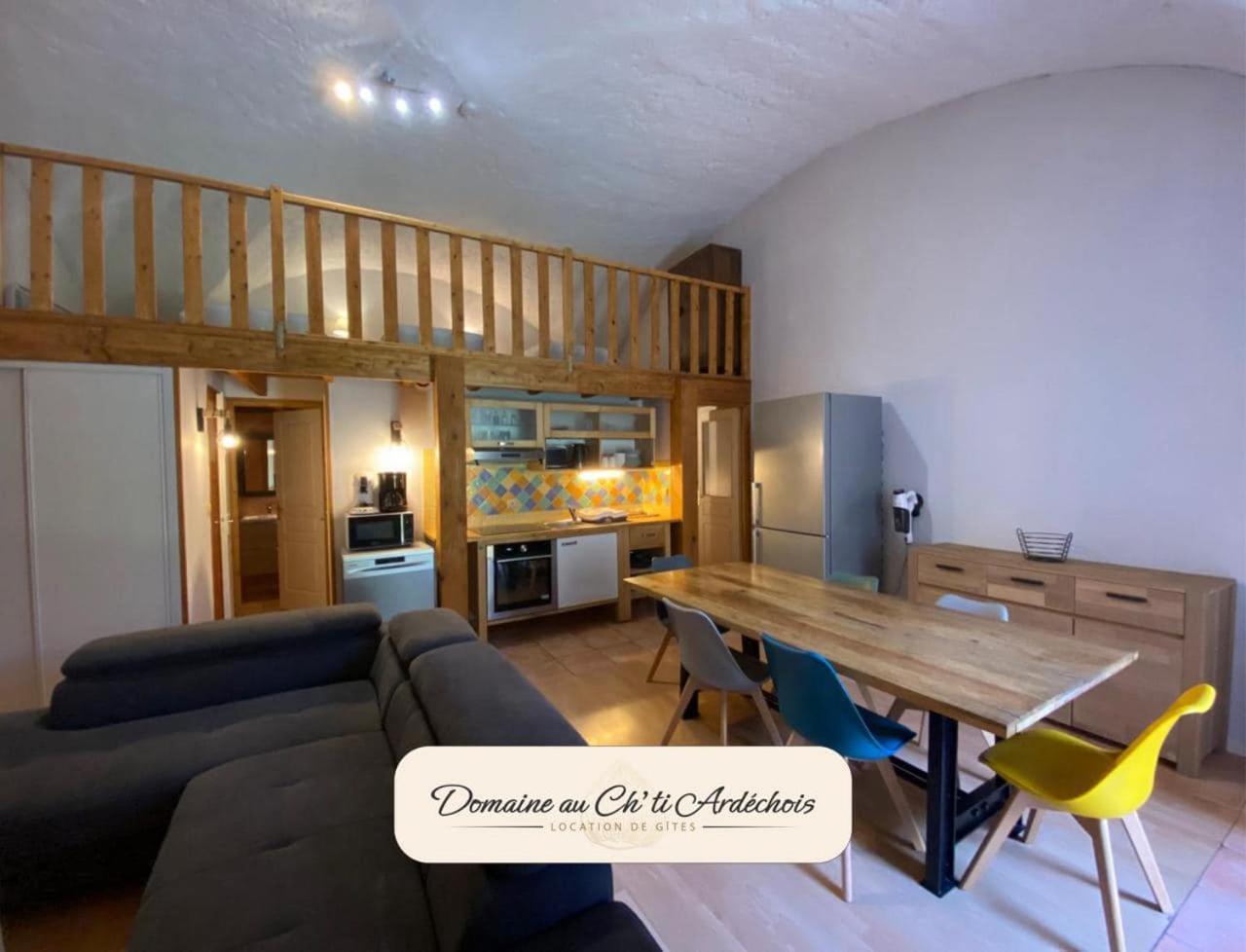 Gite De Groupe - Domaine Au Ch'Ti Ardechois Rochessauve Extérieur photo