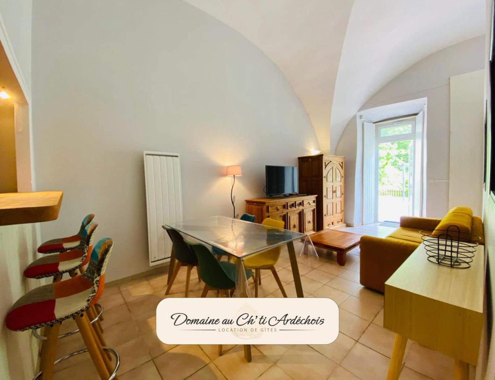 Gite De Groupe - Domaine Au Ch'Ti Ardechois Rochessauve Extérieur photo