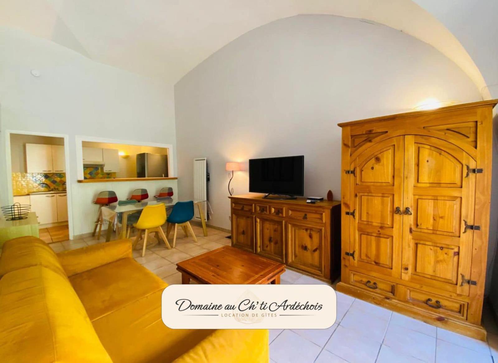 Gite De Groupe - Domaine Au Ch'Ti Ardechois Rochessauve Extérieur photo
