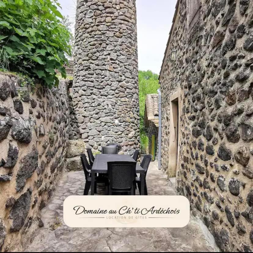 Gite De Groupe - Domaine Au Ch'Ti Ardechois Rochessauve Extérieur photo