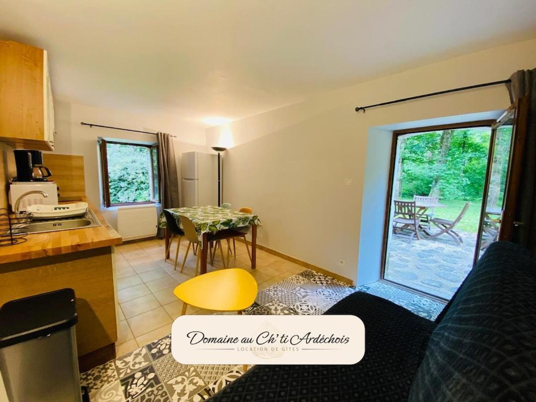 Gite De Groupe - Domaine Au Ch'Ti Ardechois Rochessauve Extérieur photo