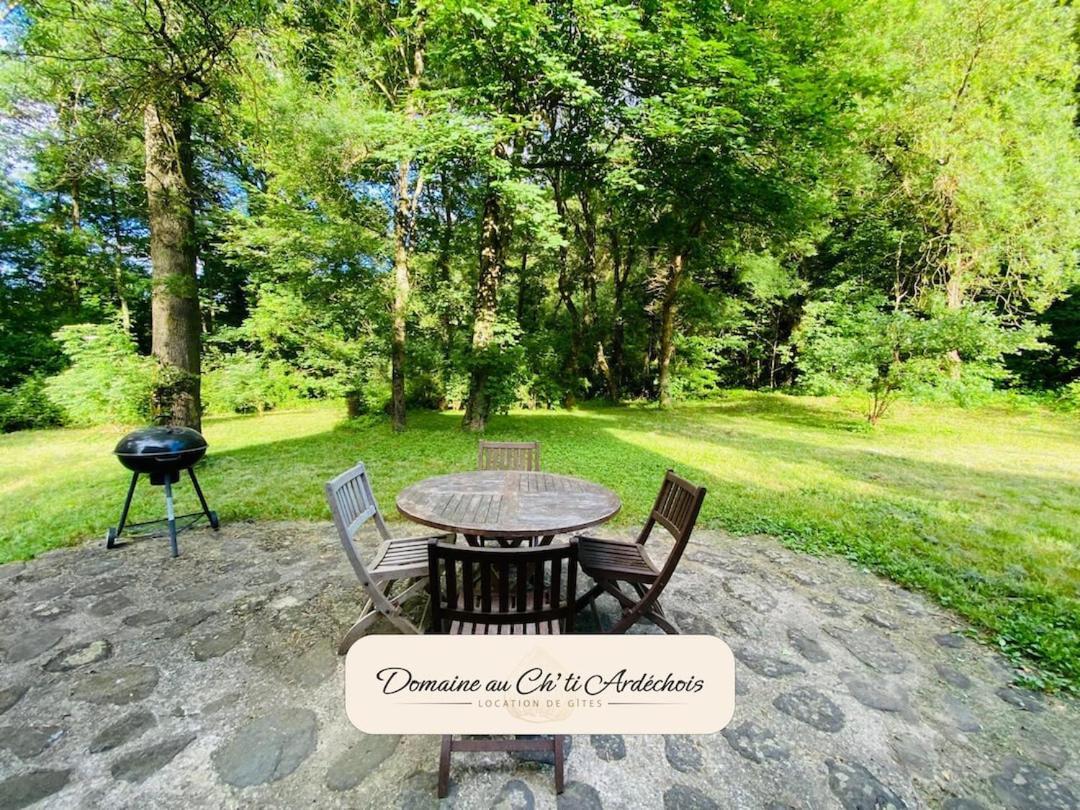 Gite De Groupe - Domaine Au Ch'Ti Ardechois Rochessauve Extérieur photo