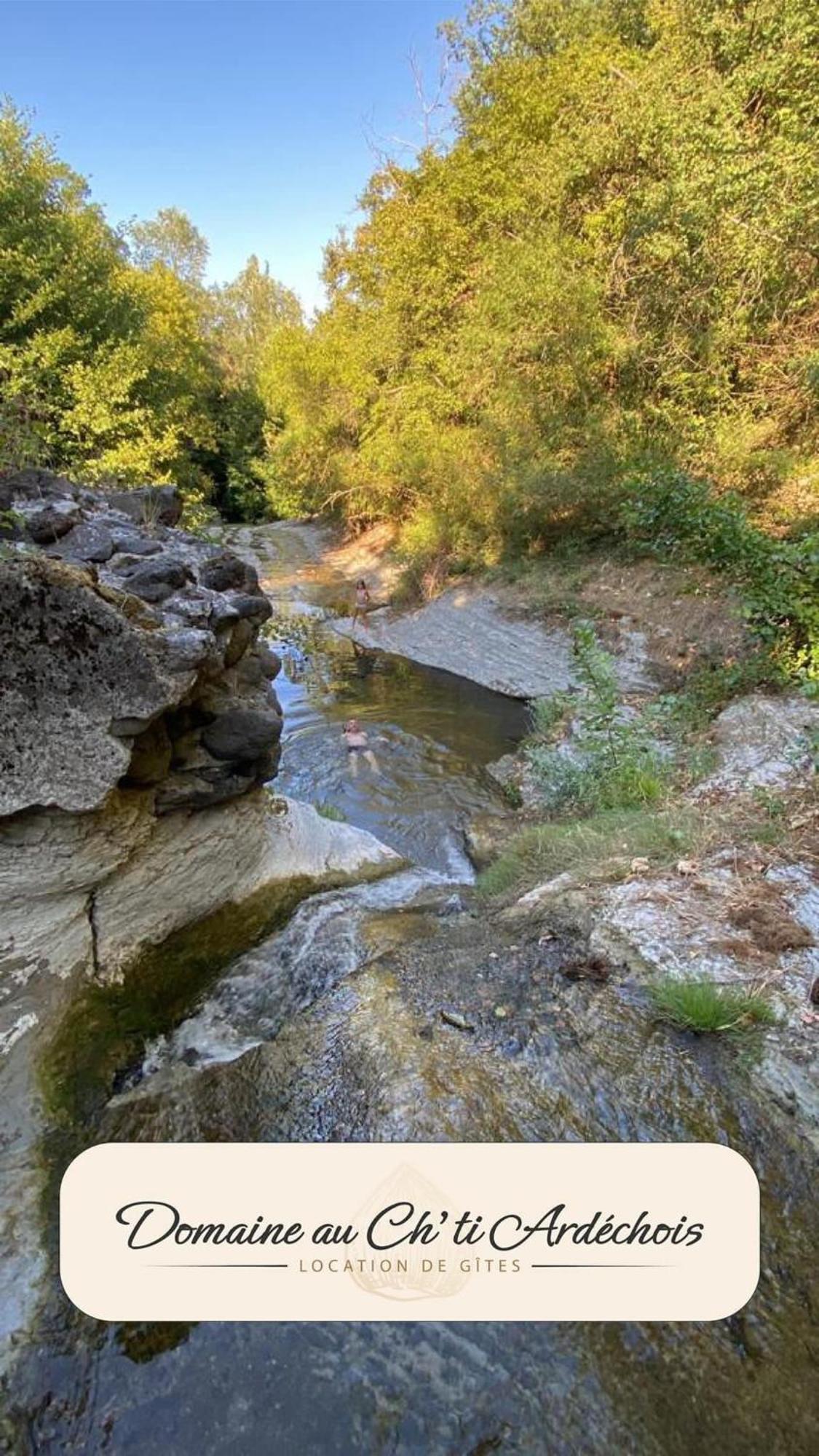 Gite De Groupe - Domaine Au Ch'Ti Ardechois Rochessauve Extérieur photo