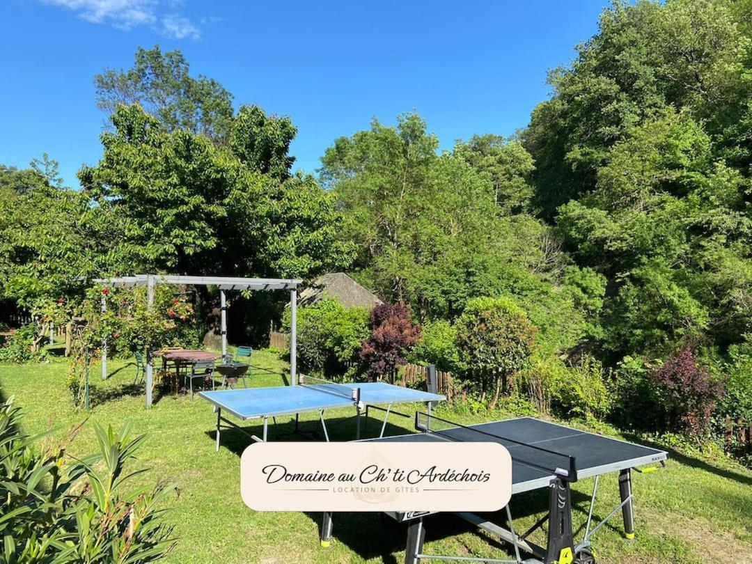 Gite De Groupe - Domaine Au Ch'Ti Ardechois Rochessauve Extérieur photo