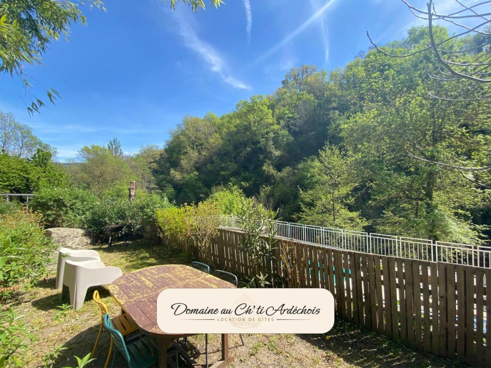 Gite De Groupe - Domaine Au Ch'Ti Ardechois Rochessauve Extérieur photo