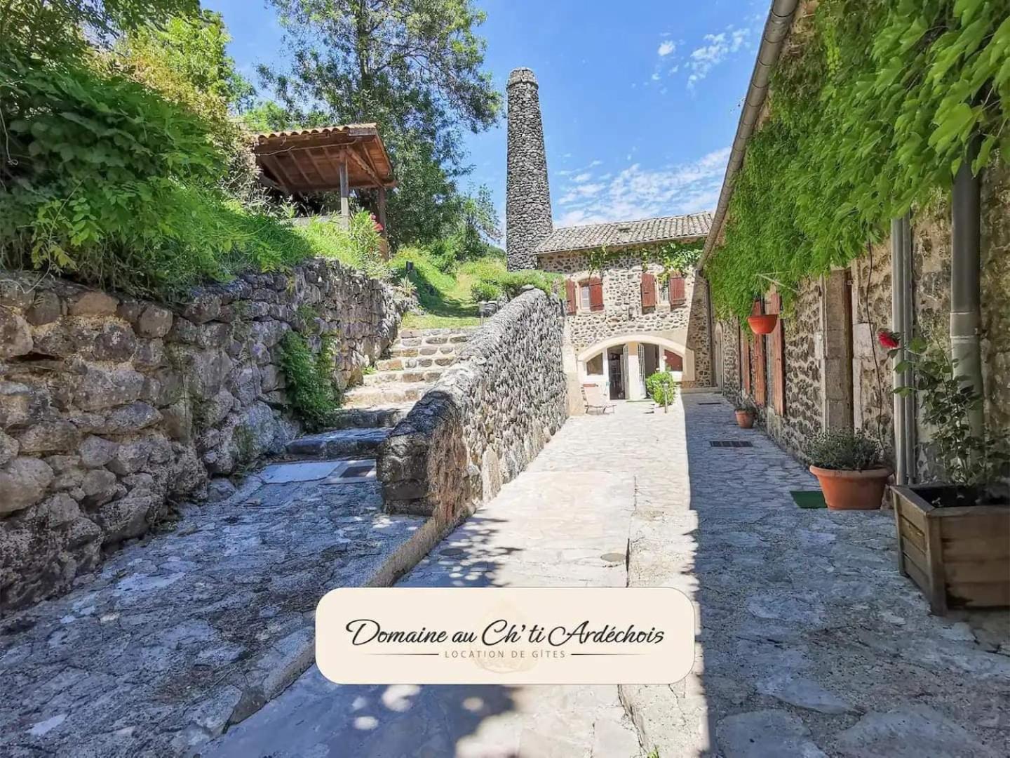 Gite De Groupe - Domaine Au Ch'Ti Ardechois Rochessauve Extérieur photo