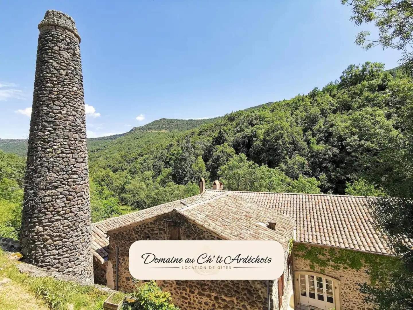 Gite De Groupe - Domaine Au Ch'Ti Ardechois Rochessauve Extérieur photo
