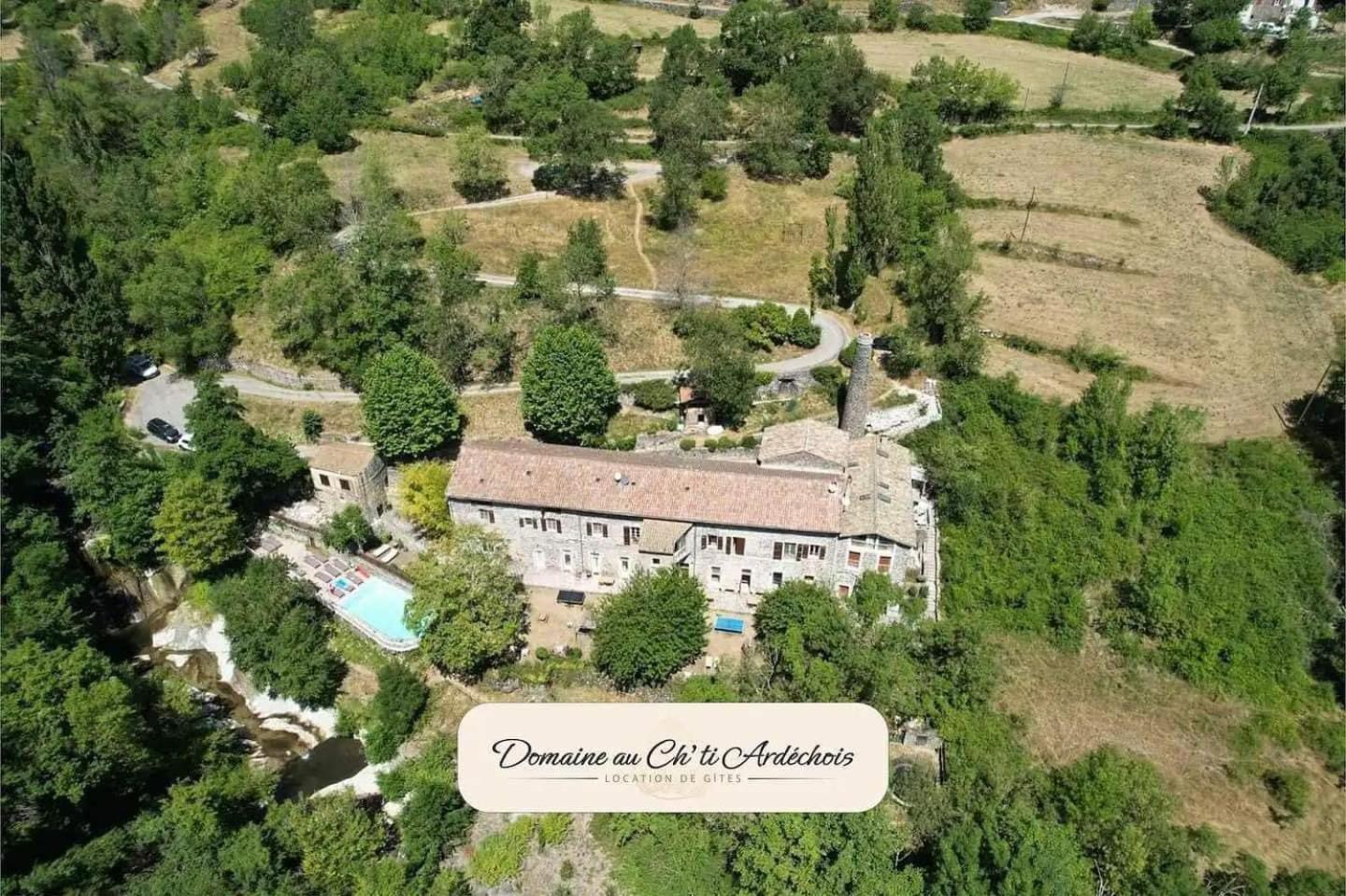 Gite De Groupe - Domaine Au Ch'Ti Ardechois Rochessauve Extérieur photo