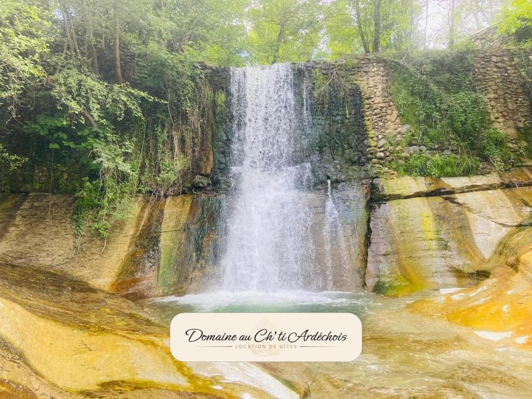 Gite De Groupe - Domaine Au Ch'Ti Ardechois Rochessauve Extérieur photo