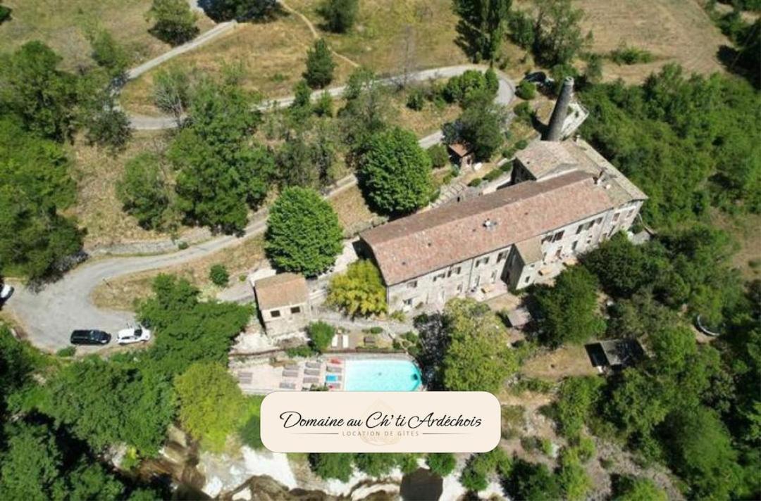 Gite De Groupe - Domaine Au Ch'Ti Ardechois Rochessauve Extérieur photo